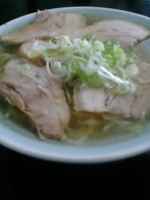 「チャーシューメン」@手打ちラーメン 俵屋の写真