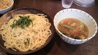 「梅塩つけ麺（夏限定）+炊き込みご飯」@麺屋 はやしまるの写真