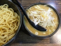 「味噌つけ麺+麺大盛り+野菜増し」@麺処 花田 池袋店の写真