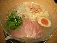 「塩冷やしらーめん」@中村屋@WeST PArK CaFE kichijojiの写真