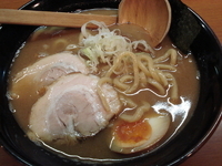 「濃厚中華そば（極太麺 ￥710）」@中華そば みやこ家の写真