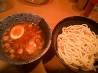 「辛つけ麺」@頑者 新横浜ラーメン博物館店の写真