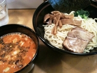 「辛味噌つけ麺(830円)」@麺創房 玄 五反田本店の写真