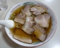 「チャーシューメン（750円）」@くるくる軒 喜多方店の写真