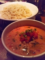 「夏季限定 冷やしトマトつけ麺」@ちゃーしゅうや武蔵 ピオニウォーク東松山店フロア1Fの写真