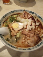 「ターローメン ライス【1050円】」@桂花ラーメン 新宿西口店の写真