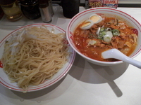 「冷やし味噌タンタン麺、超麺特盛り」@蒙古タンメン 中本 町田店の写真