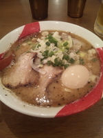 「特製・黒麻油とんこつ」@つけめん 凪 立川店の写真