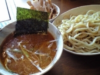 「つけ麺 （280g）790円+メンマ150円」@らーめん マル汁屋の写真