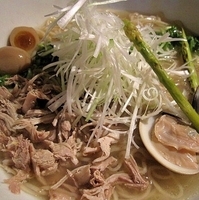 「フランス鶉の冷やしそば【土日限定】  1250円」@SOBAHOUSE金色不如帰の写真