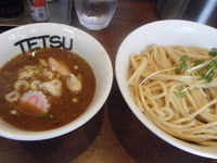 「つけめん（大盛）」@つけめんTETSU 千駄木本店の写真