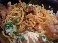 「油そば チーマヨ」@らーめん 瞠 恵比寿店の写真