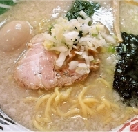 「熟成豚骨 塩らーめん+味玉（700円+100円）」@麺屋 みらい 69'の写真