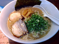 「荒煮干しそば」@煮干し 青樹の写真