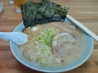 「かつお塩豚骨ラーメン」@壱寅家 新松戸店の写真