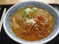 「浅間火山ラーメン（650円）」@佐久平PAトラック満足食堂の写真