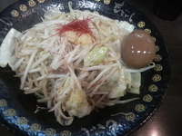 「焼きじろう+味玉+ぎょうざ」@つけ麺 もといし 東岩槻店の写真