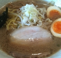 「ラーメンバリ650円味付半熟卵50円」@GOODMENの写真