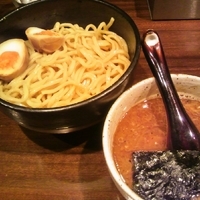 「つけ麺地鶏半熟玉子」@らーめん 蓮嘉の写真