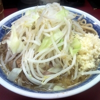 「小ラーメン+豚増し（サービス）+ニンニク」@らーめん豚喜 川口店の写真