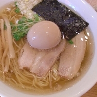 「塩らーめん + 半熟味付玉子」@らーめん雅ノ屋の写真