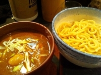 「つけそば 二代目（仮） 300g（2玉） +みそ味玉」@群青の写真