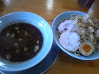 「魚つけそば（並盛）780円」@マッスルラーメン 力家の写真