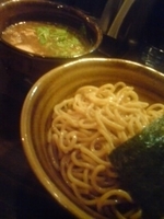 「ベジポタ味玉入りつけ麺（極太胚芽麺）」@つけ麺 えん寺 吉祥寺総本店の写真