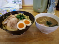 「特製つけ麺 1080円 大盛（400g） 150円」@ニ升屋の写真