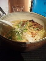 「うま塩（750円）」@麺屋宗 -sou- 高田馬場本店の写真