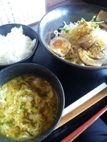 「カレーつけめん」@和風らーめん 凪の写真