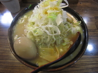 「味噌（野菜増し）+味玉（790+100=890円）」@麺処 花田 池袋店の写真