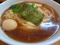 「鶏玉そば（大盛）」@まるとら 本店の写真