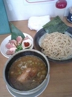 「鴨つけ麺（試作零号機）」@MENYA 食い味の道有楽の写真