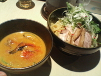 「レッドカレーつけ麺（9月限定/1日限定10食）」@麺喰屋 澤の写真