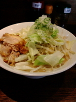 「野菜太麺（塩） 700円」@ラーメン 岩佐の写真