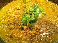 「カレーつけ麺」@楽山の写真