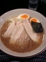 「ラーメンバリ（650円）+味玉（50円）+チャーシュー2枚（50」@GOODMENの写真