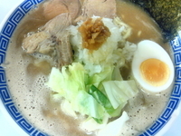 「濃厚中華そば 650円」@鶏とふじの写真