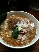 「自然洞ラーメン[ 黒 ]（550円）」@自然洞 麺舗の写真