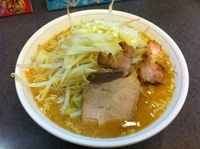 「昼竜ラーメン 大盛り+野菜まし」@中華そば 昼竜の写真