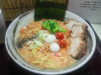 「胡麻辛みそめん（小辛）（780円→オープン記念500円）」@らーめんRYUZOの写真