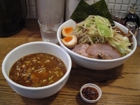 「「ごちゃ盛つけめん+中盛（￥1100+無料）」」@らーめん ぎょうざ なないろの写真