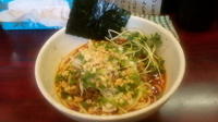 「汁なしタンタン麺」@麺家 一鶴の写真