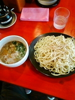「つけ麺（太麺）中盛:650円」@麺屋 こうじの写真