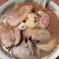 「みそチャーシューメン+ライス」@佐野青竹手打ちラーメン いしかりの写真