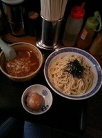 「つけ麺魚介こってり中（650円）+味玉（100円）」@麺屋 律の写真