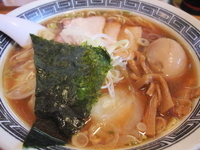 「チャーシューワンタン麺+味玉」@中華そば おかめの写真