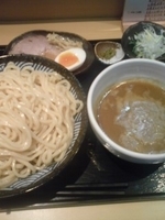 「つけ麺+中盛」@つけ麺 道の写真