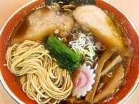 「元(麺かためで)(660円)」@中華そば ますや本店 富田店の写真